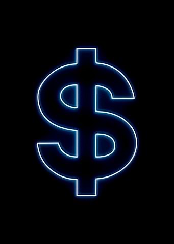 dollar neon