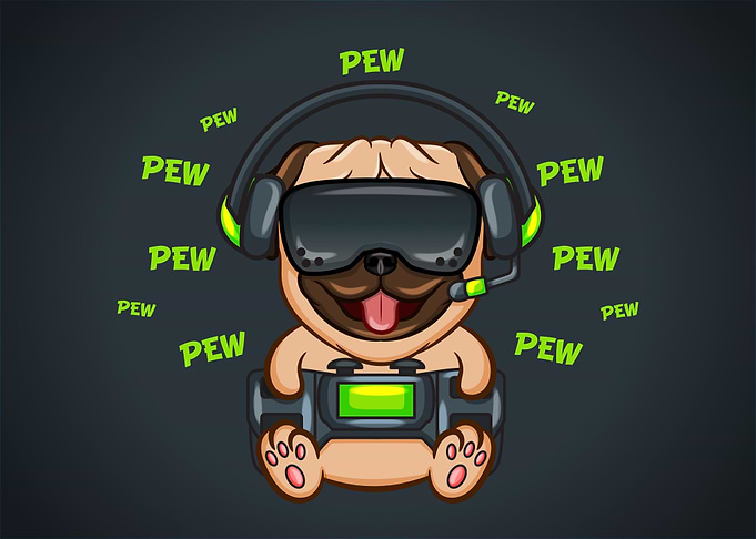 Pew Pew Pug