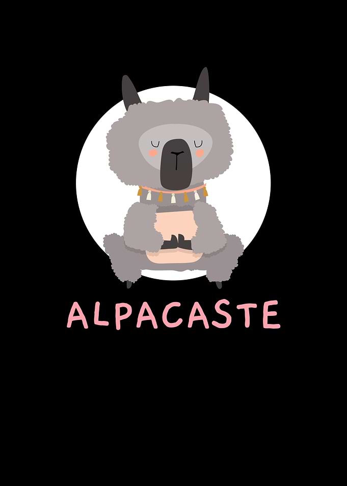 Alpaca Yoga Pun