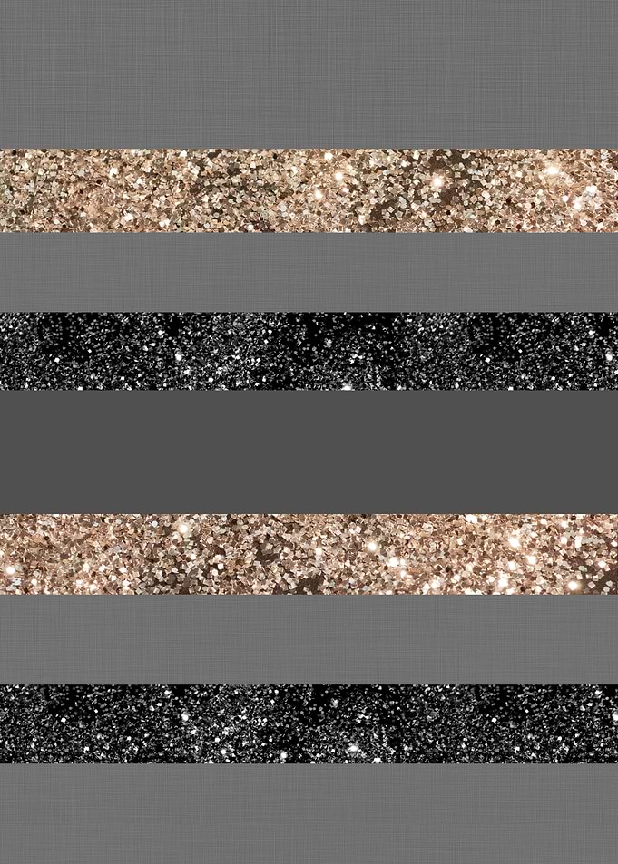 Gold Glitter Glam Stripe 2