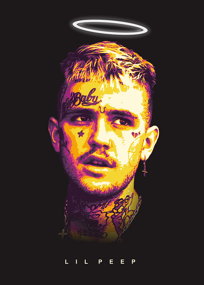 Lil Peep PopArt II