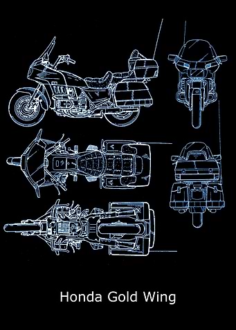 Honda Wing Blueprint