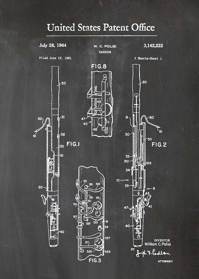 21Bassoon Patent 1964