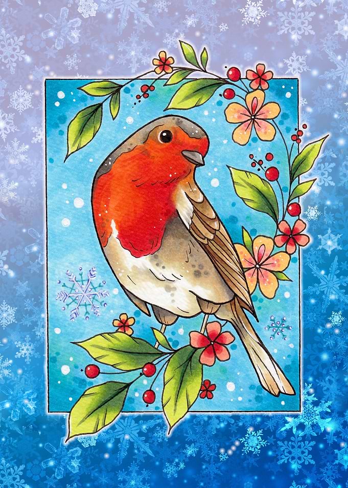 Christmas Red Robin