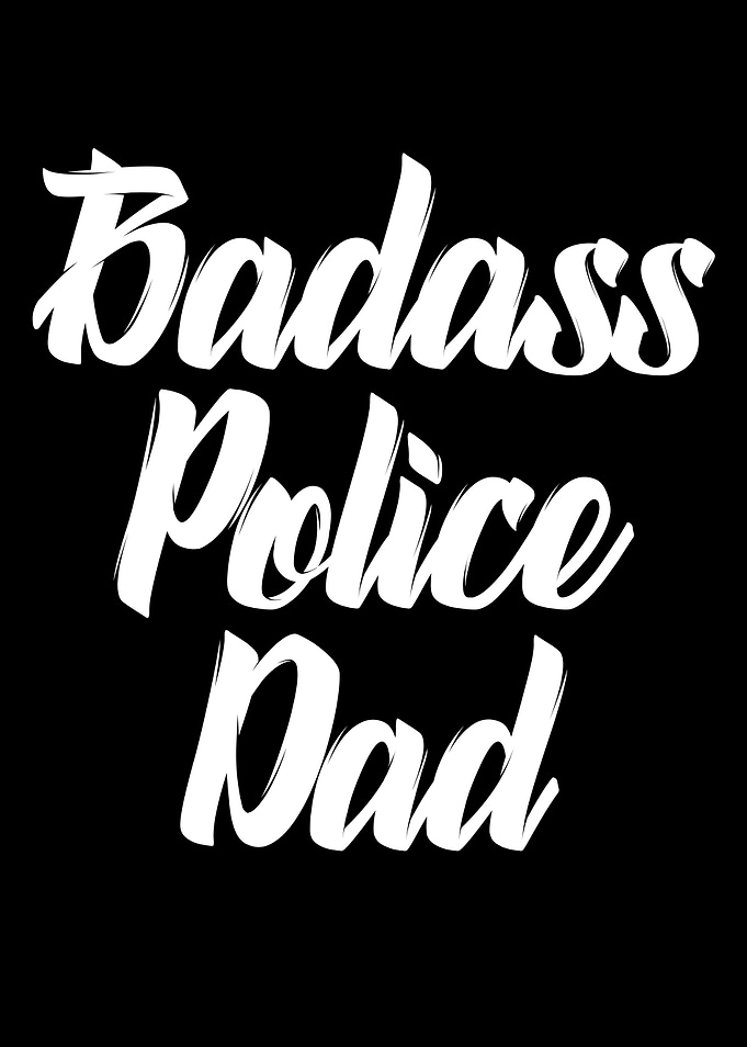 Badass police dad