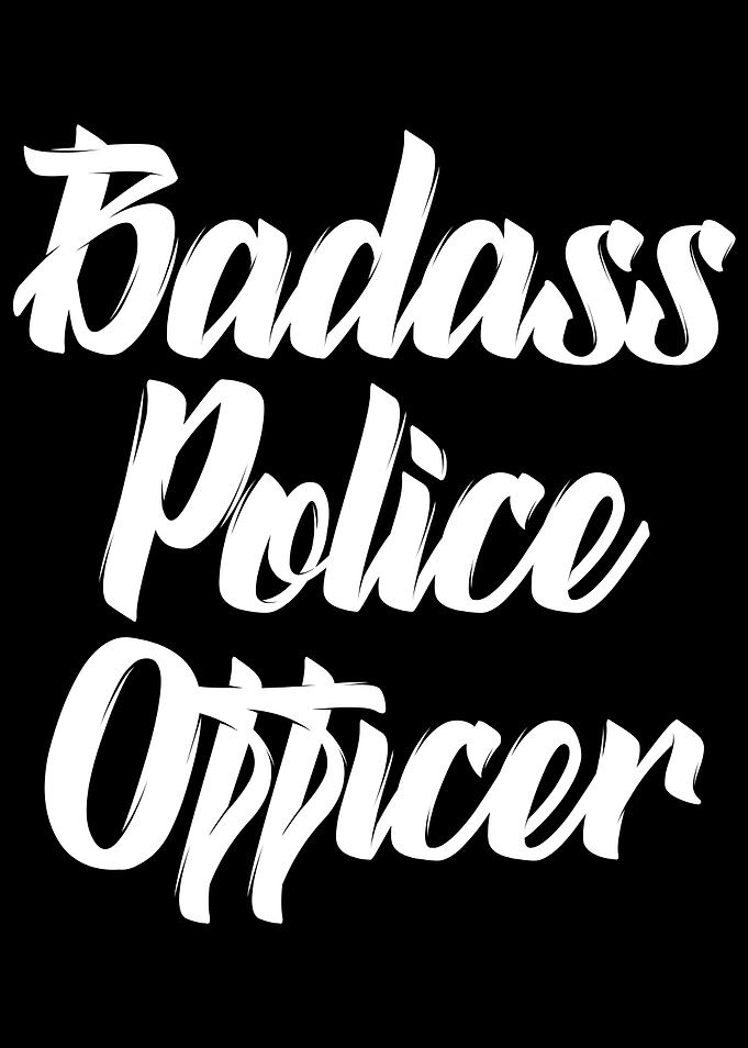 Badass police officer