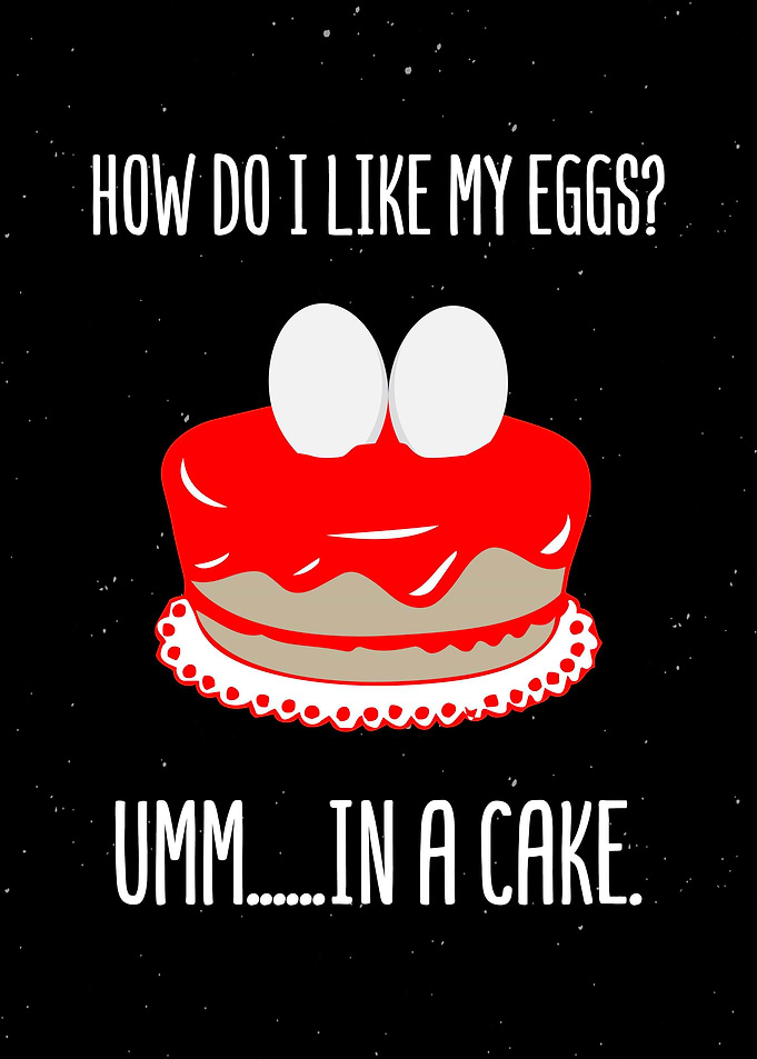 Funny Cake Wall Art