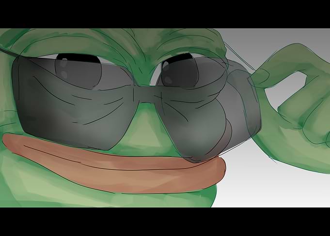 the cool pepe meme