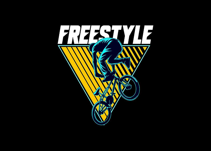 Freestyle BMX Biker