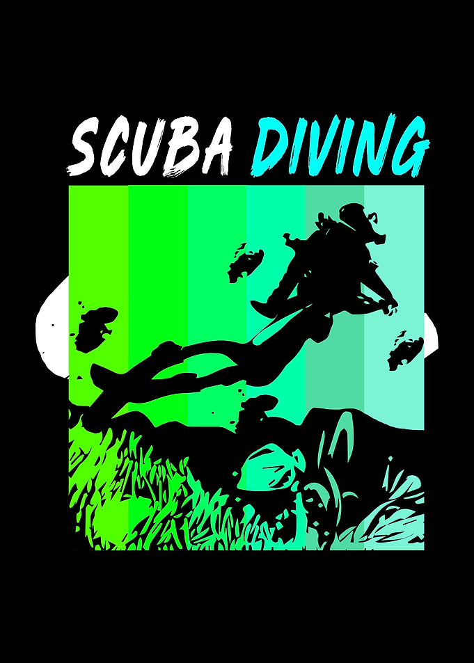Scuba Diving Underwater