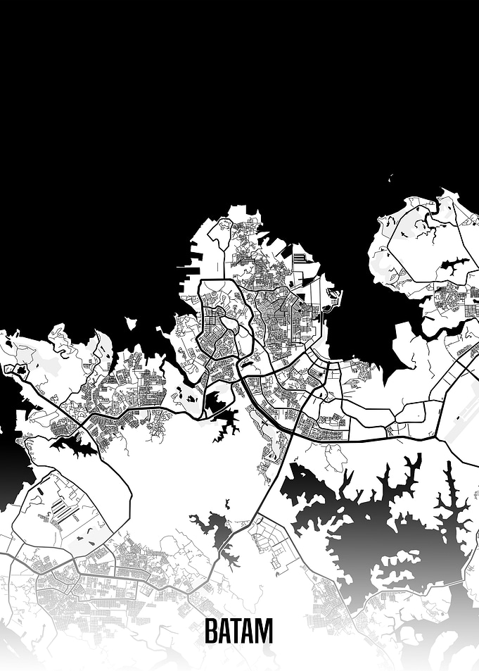 Batam map