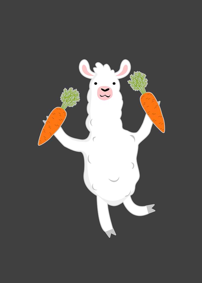 Vegan llama