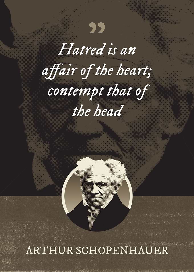 Hatred is an affair of the