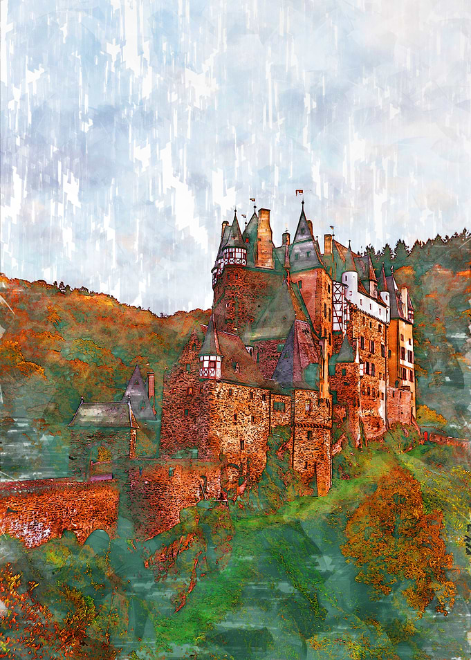 German Castle Vintage