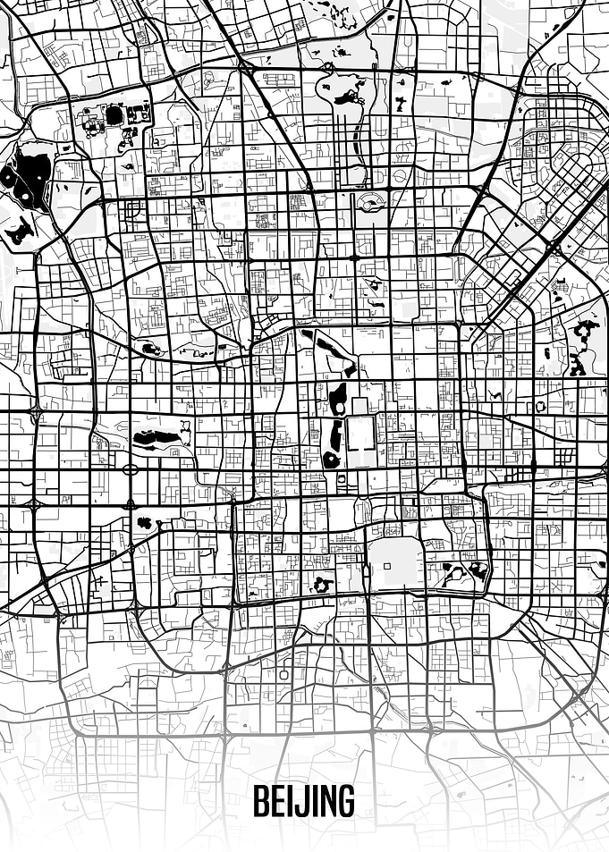 Beijing map