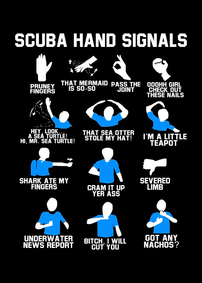 Scuba Diving Hand Signal
