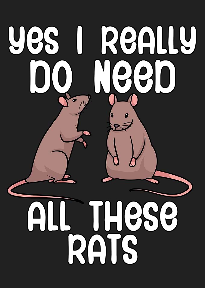 I need all these rats