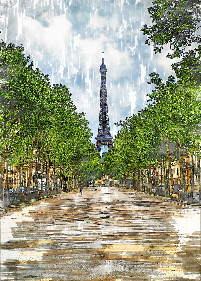 Eiffel Tower Perspective