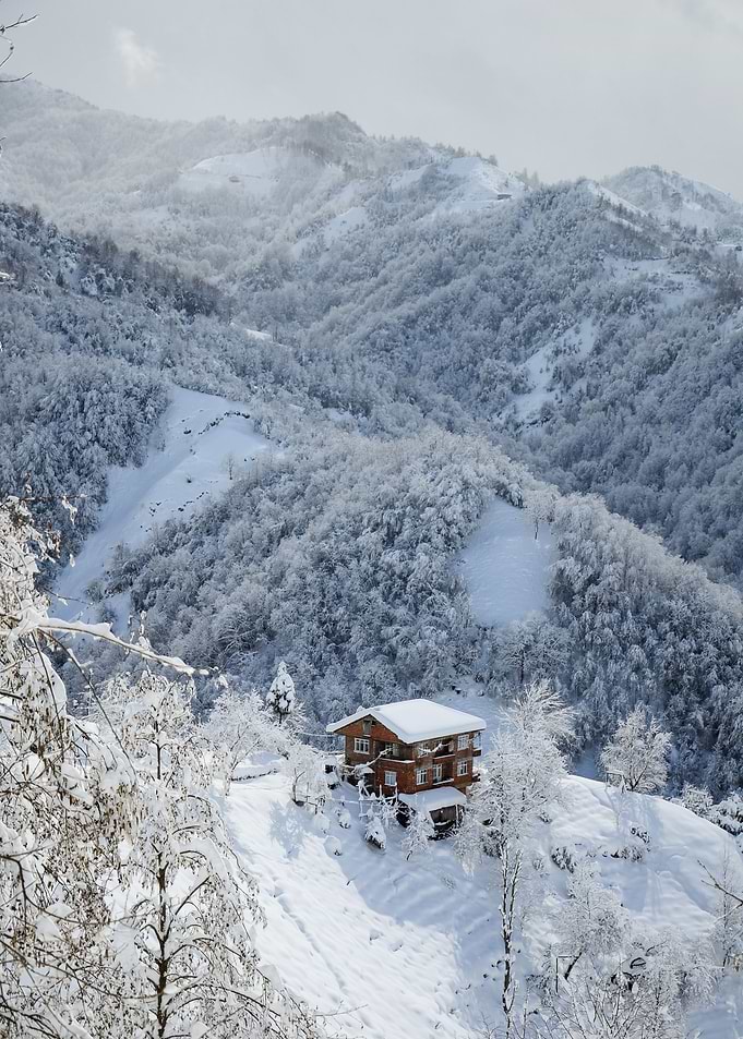 Winter Cabin