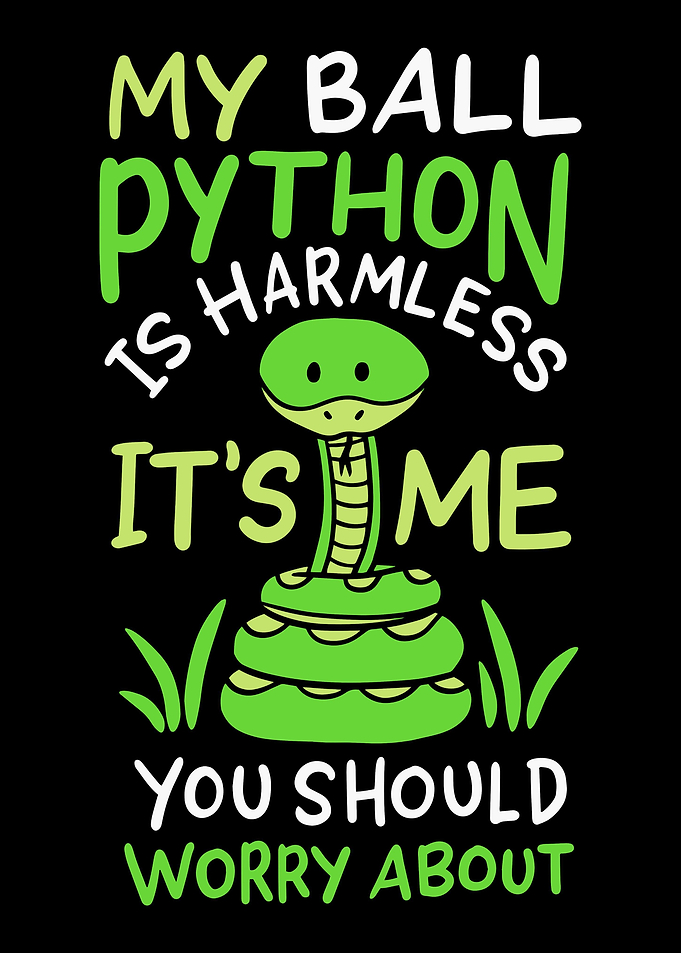Ball python Snake Pun