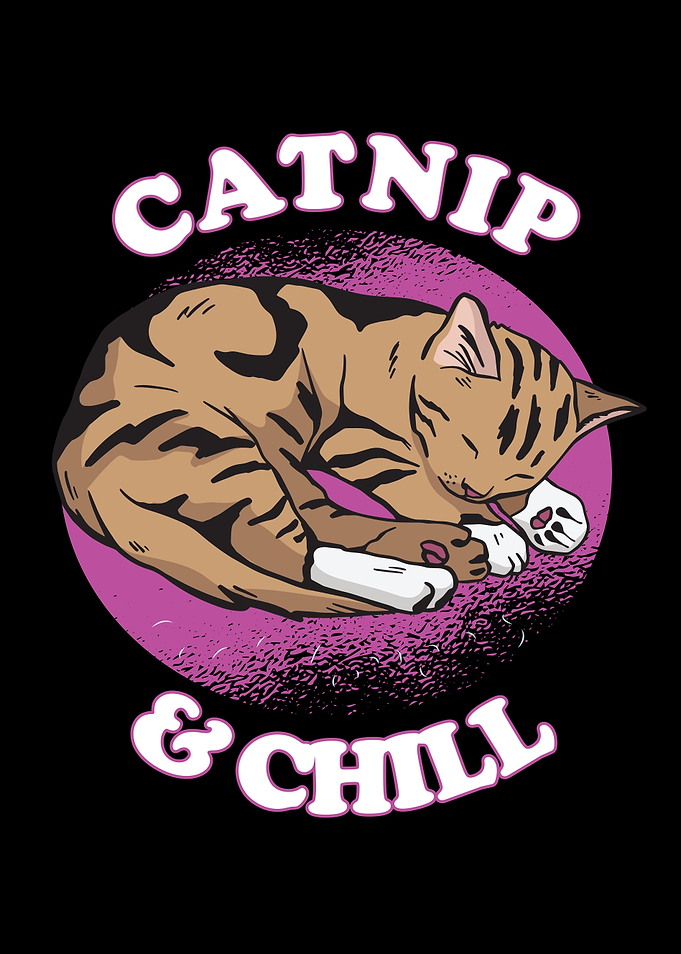 Catnip Chill Sleep Cat