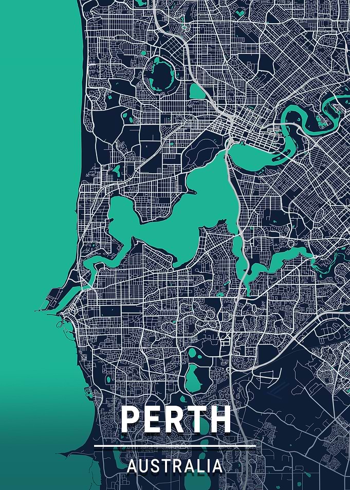 Perth city of Australia