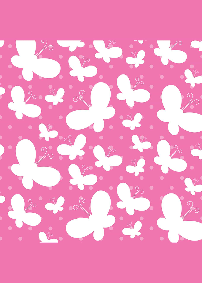 Pink Butterfly Pattern