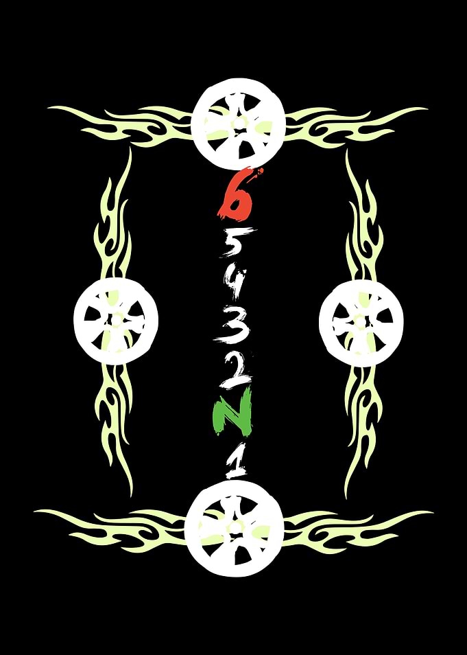 6 5 4 3 2 N 1