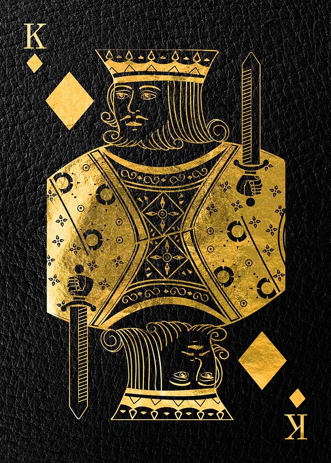 King Diamonds Golden cards
