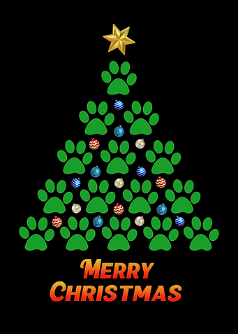 Paw Christmas Tree