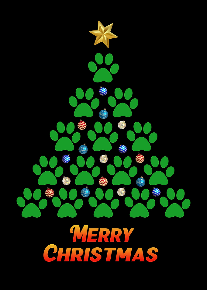 Paw Christmas Tree