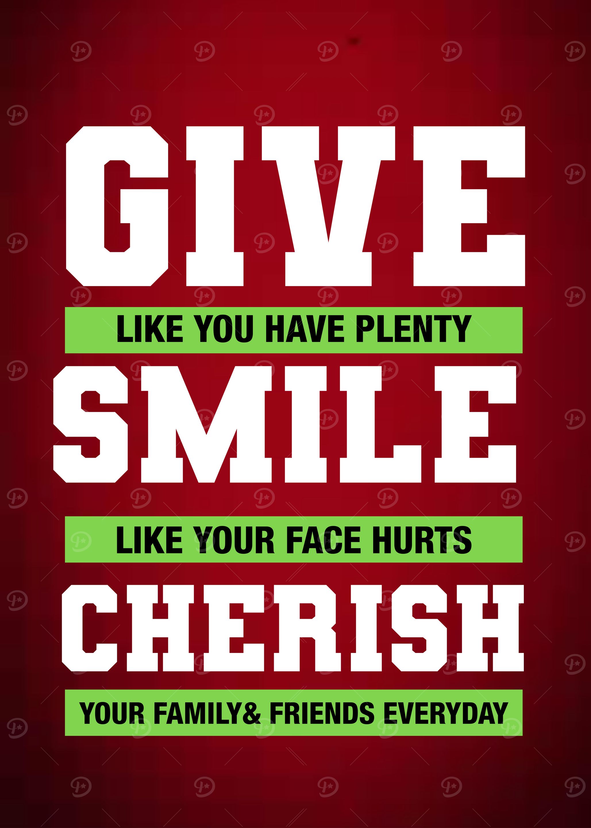 Give Smile Cherish Quotes