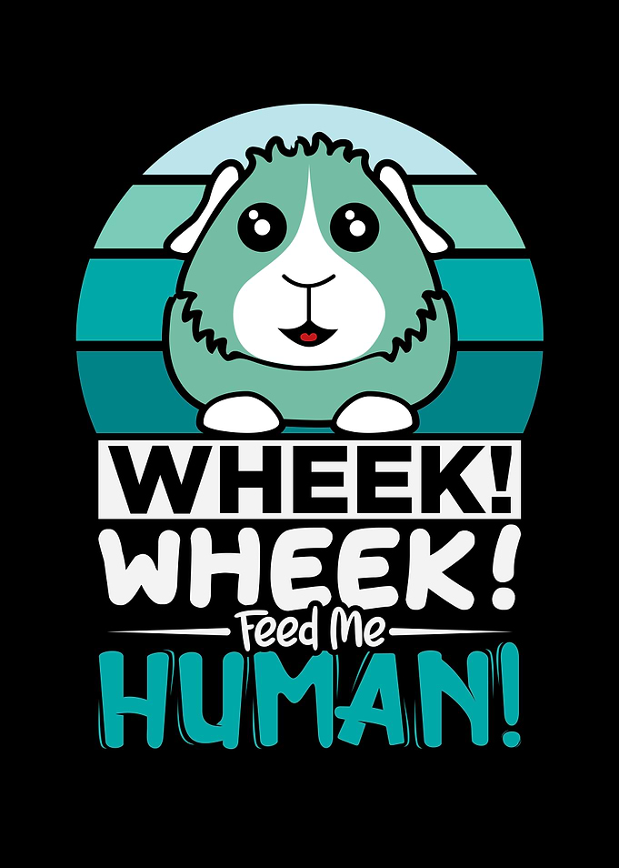 Wheek Wheek Feed me Human