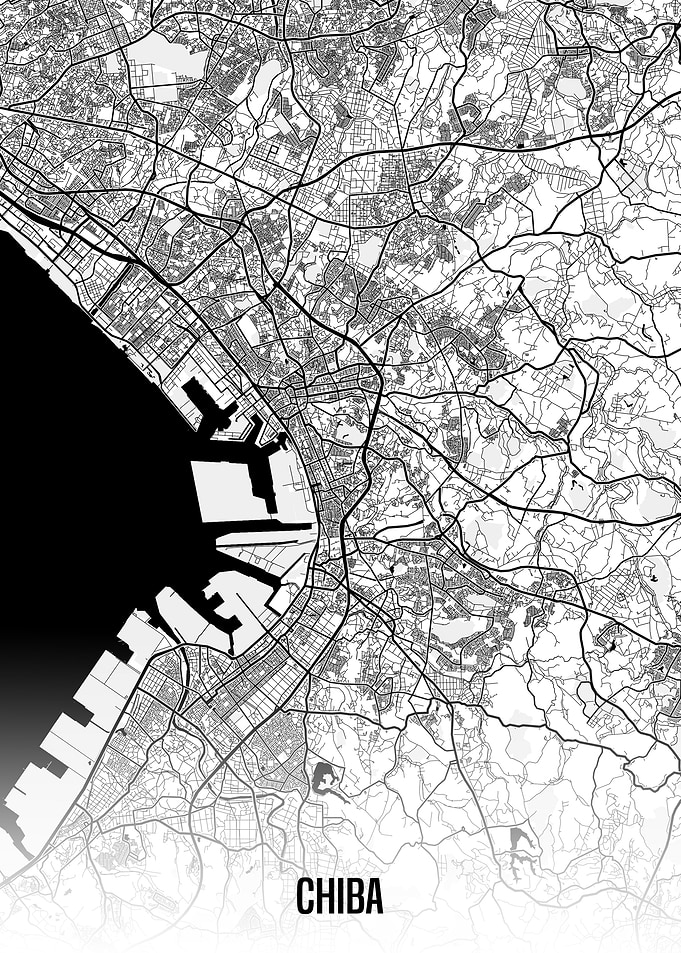 Chiba map