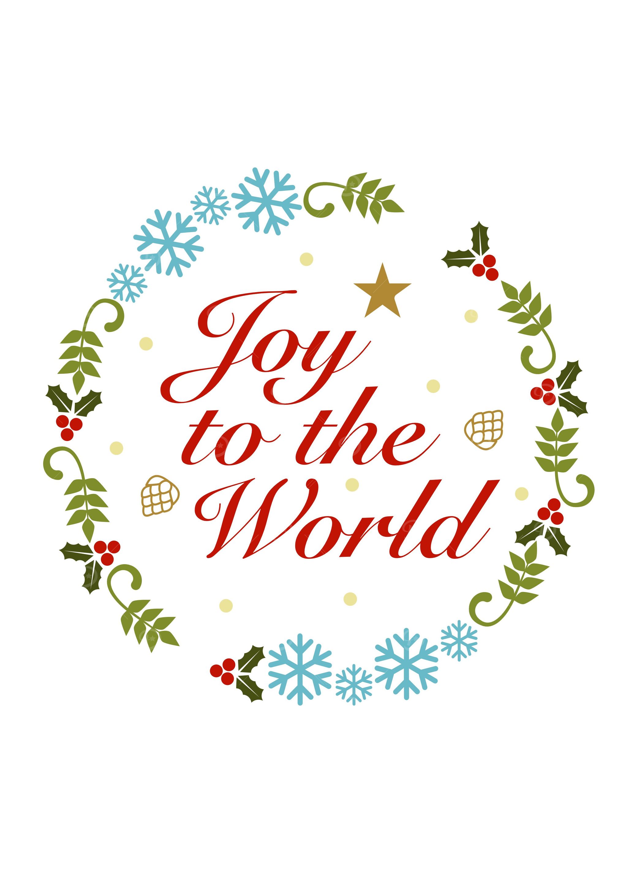 Christmas Joy Quotes White