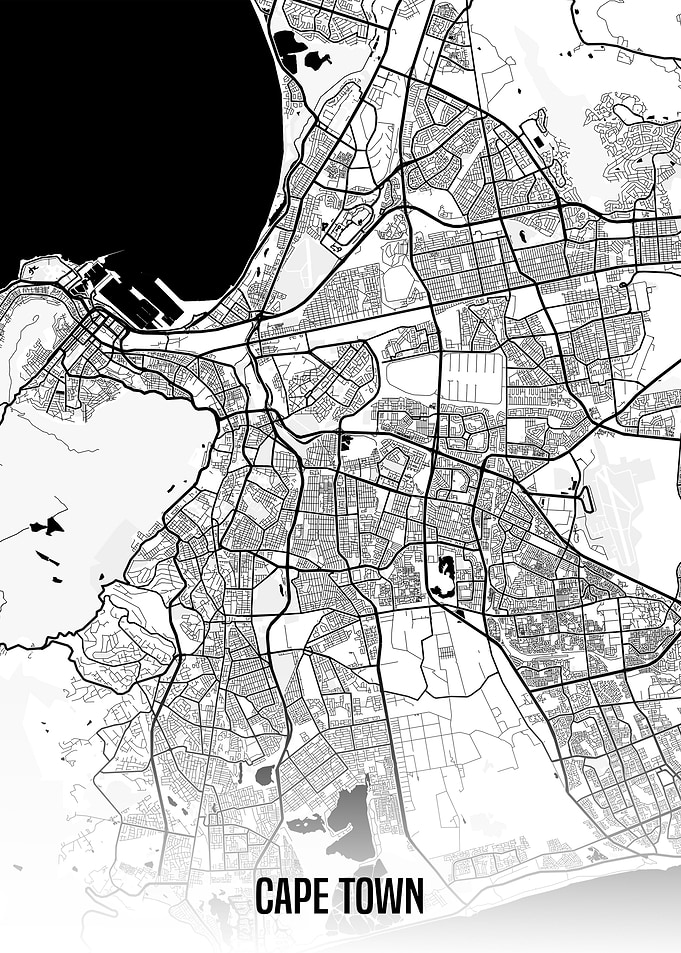 Cape Town map