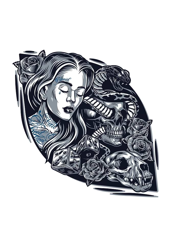 Girl Tattoo