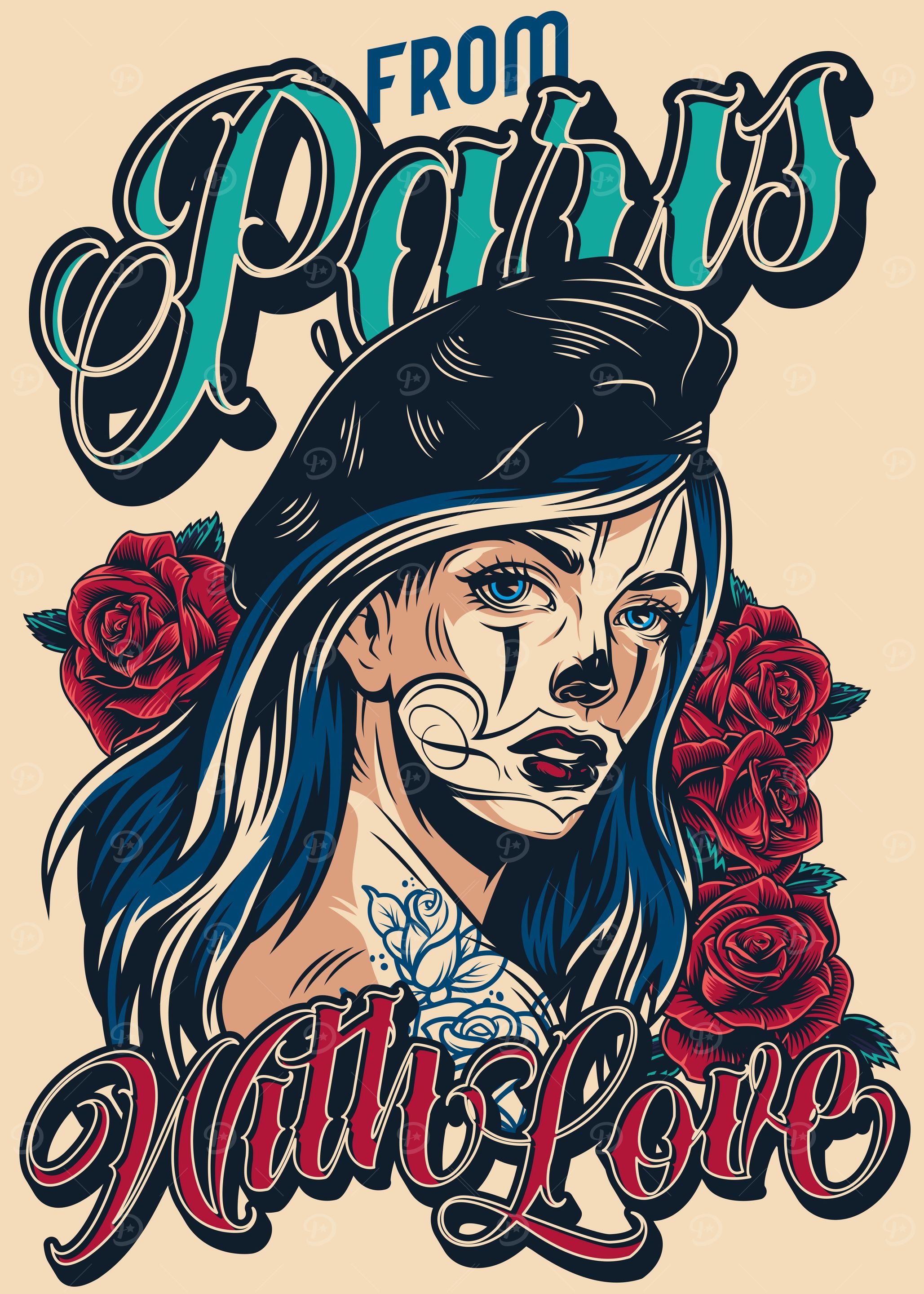 Girl Tattoo