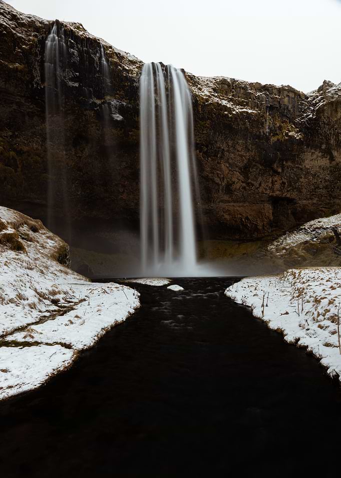 Snowy Waterfall