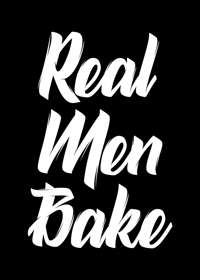 real men bake