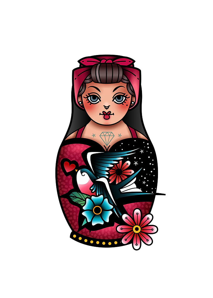 Girl Tattoo