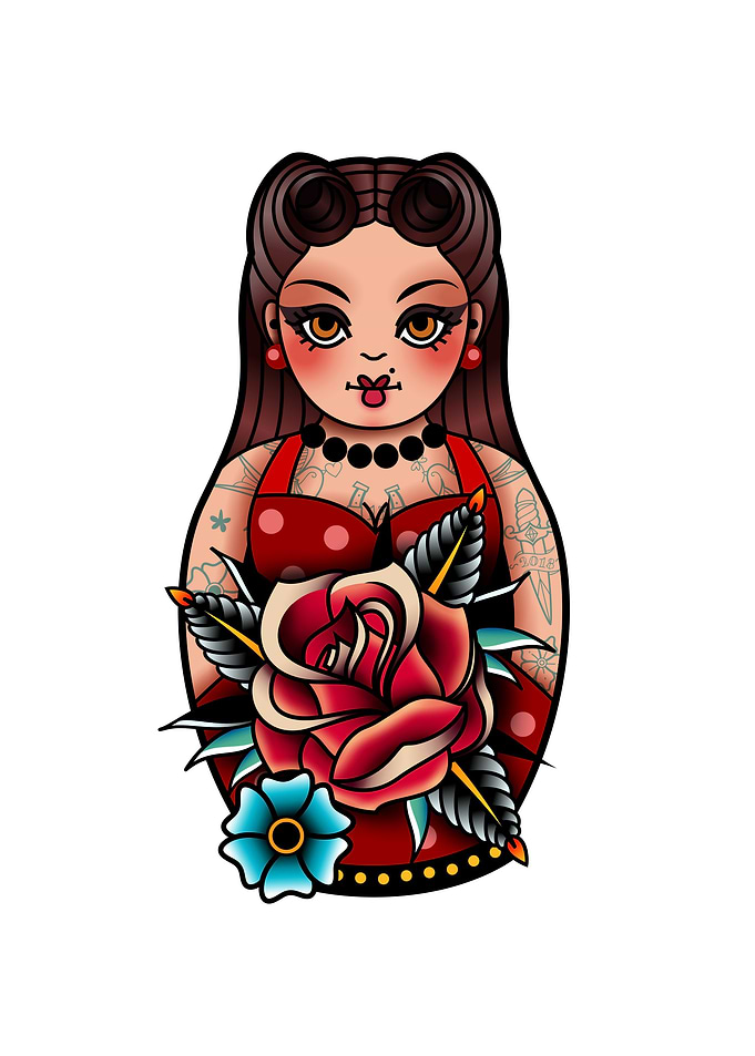 Girl Tattoo