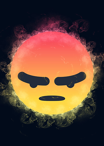 angry emoji emoticon