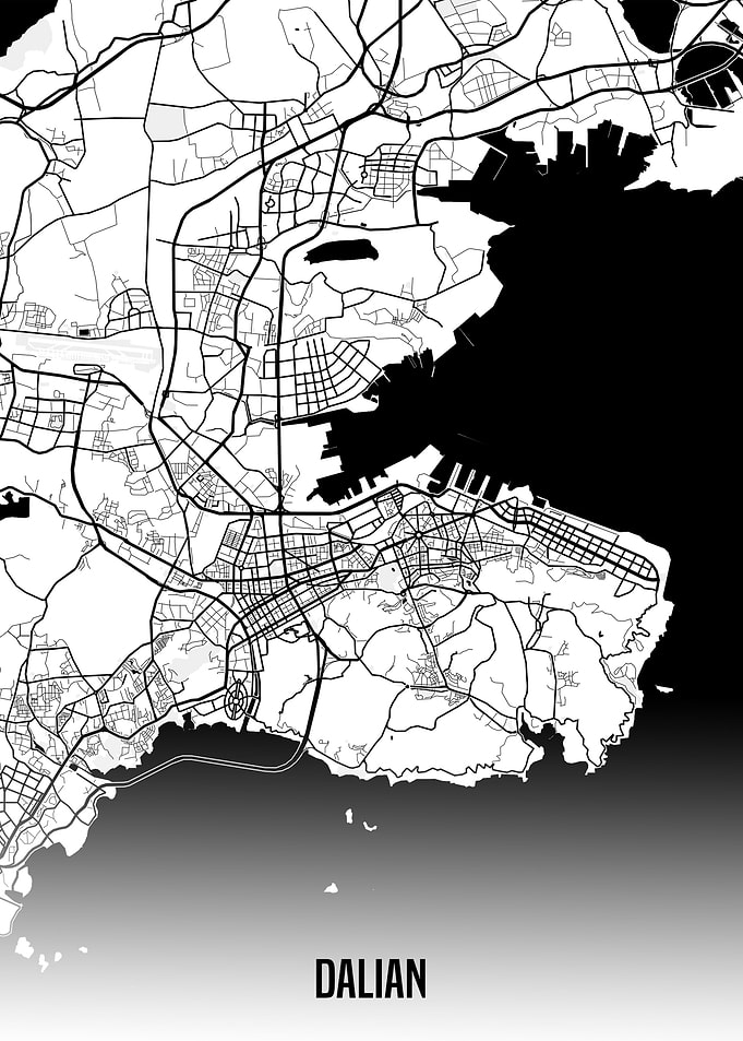 Dalian map