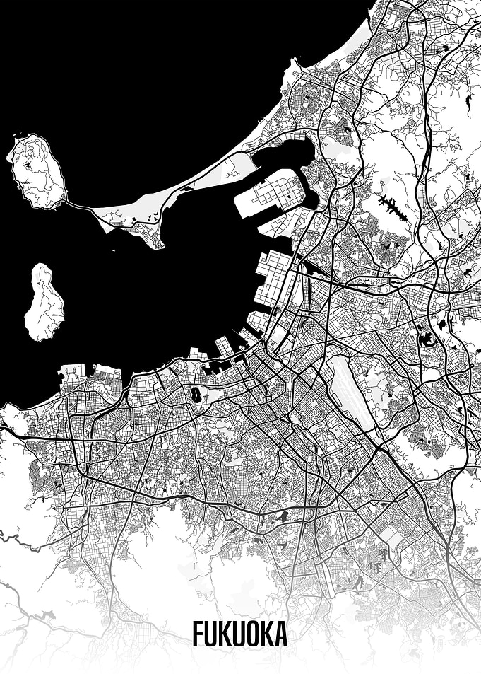 Fukuoka map