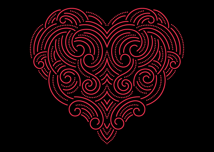 Valentines Day Heart Avoca