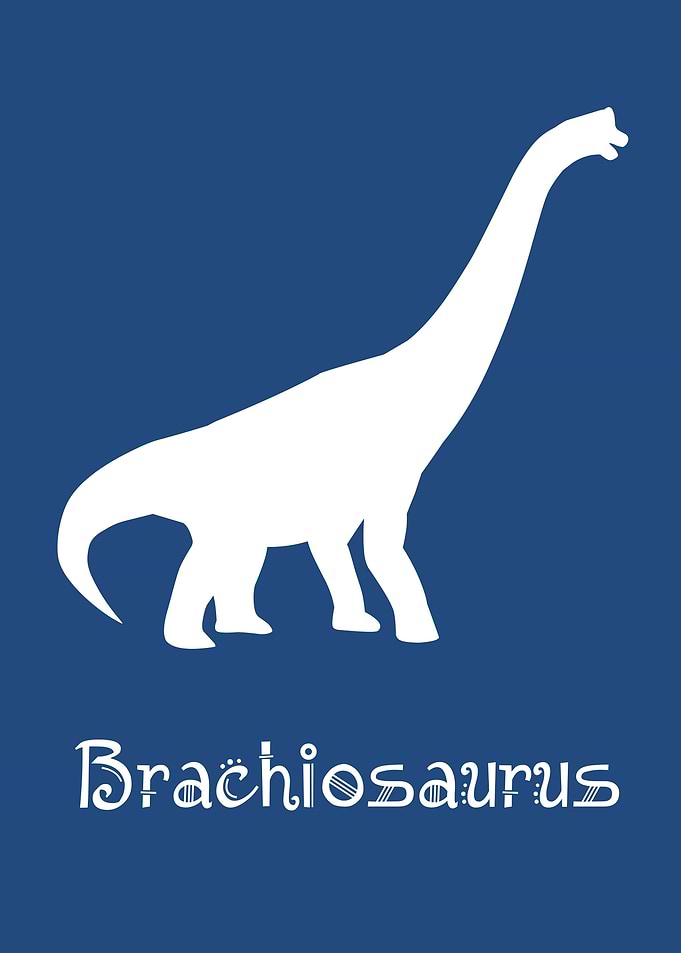 brachiosaur kids dinosaur