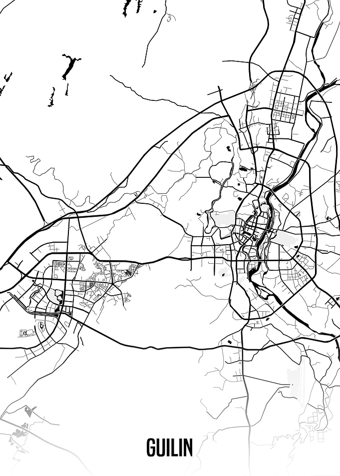 Guilin map
