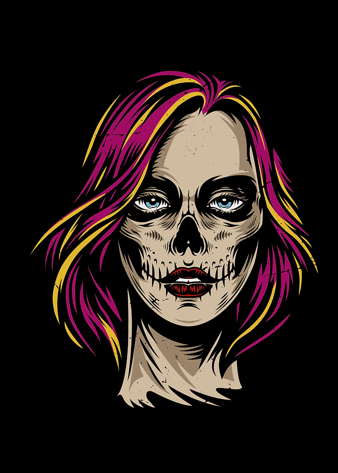 Pretty Woman Skull