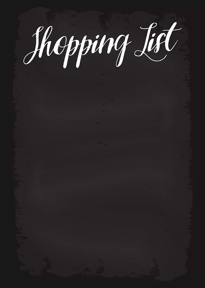 Shopping List